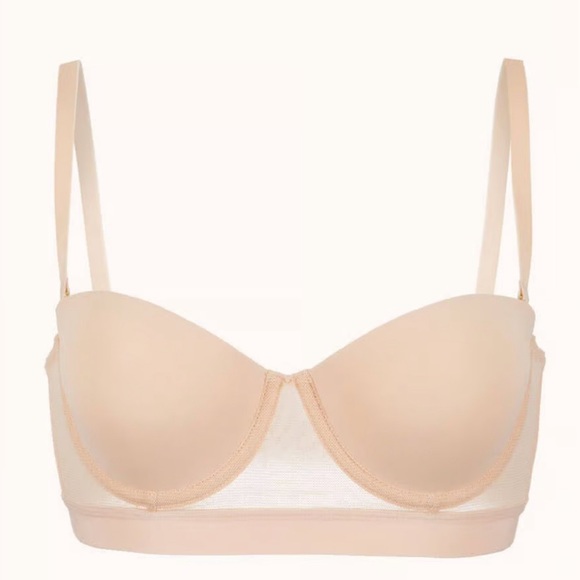 Lively Smooth Strapless Convertible Bra Size 38DD Toasted Almond Style 32214 NWT - Picture 5 of 7